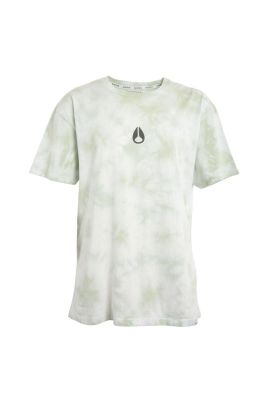 Polera Men Green Tie Dye Snake