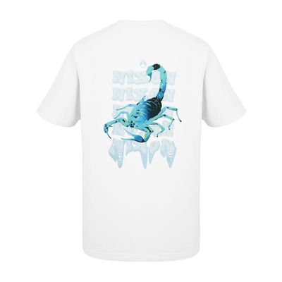 Imagen 2 del producto Polera Nixon Men Blue Scorpio White