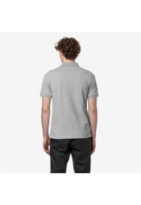 Imagen 2 del producto Polera K-Way Men Amedee Pique Grey Melange