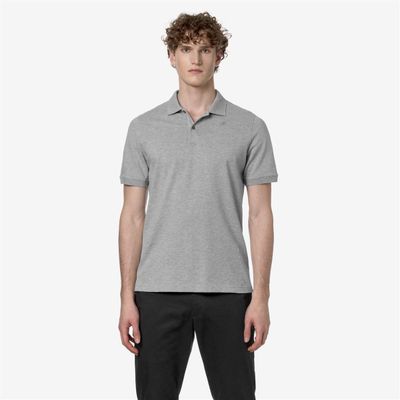 Imagen 2 del producto Polera K-Way Men Amedee Pique Grey Melange