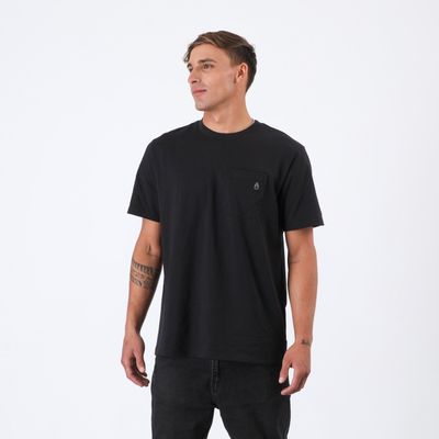 Imagen 2 del producto Polera Nixon Men Pocket Black Grey