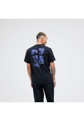 Polera Stance Stacked Swell Black