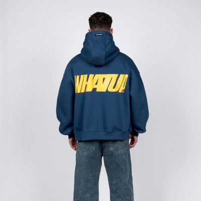 Imagen 2 del producto Polerón WhatUp Blue Logo Back