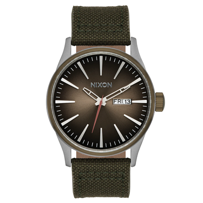 Imagen 1 del producto Reloj Sentry Nylon Silver Lt Brwn Forest