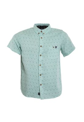 Camisa Kids Light Blue Palm