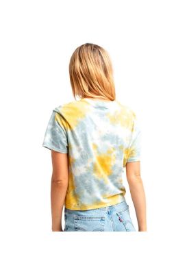 Imagen 2 del producto Polera Coastalvibes Tiedye Yellow Green Hurley
