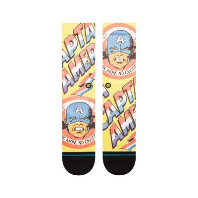 Imagen 2 del producto Stance Sock Men Captain America No Cavities Yellow
