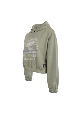 Imagen 2 del producto Poleron Crop Light Green