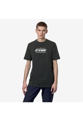 Polera K-Way Men Odom Typo Black Pure