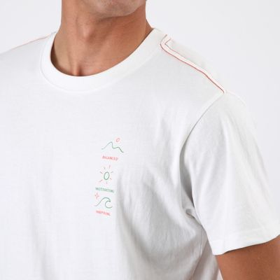 Imagen 2 del producto Polera Reef Men Surfs Up White
