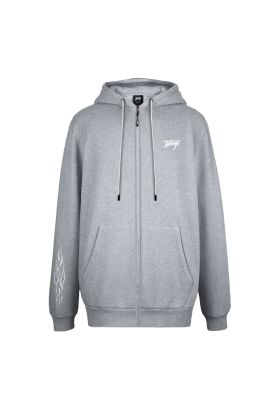 Polerón Whatup Hombre Full Zipper Flame Grey