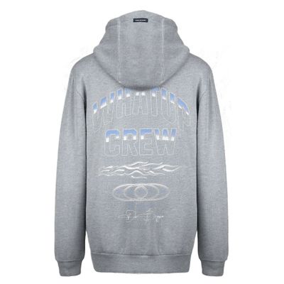 Imagen 2 del producto Polerón Whatup Hombre Full Zipper Flame Grey