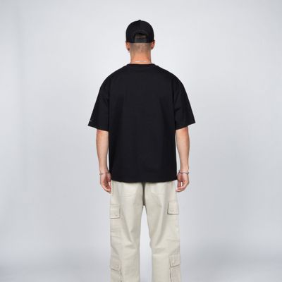 Imagen 2 del producto Polera WhatUp Classic Tiny Icon Black White