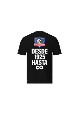 Imagen 2 del producto Polera Colo Colo Urbano Centenario Hombre Negro Desde 1925