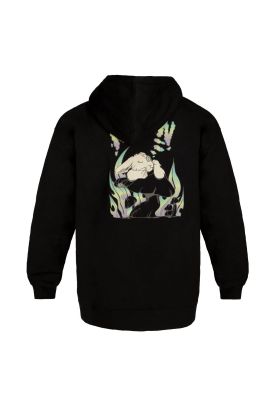 Imagen 2 del producto Polerón Men Hoodie Mystical Bunny Black