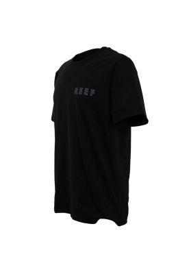 Imagen 2 del producto Polera Manga corta Negra Estampado Palmeras