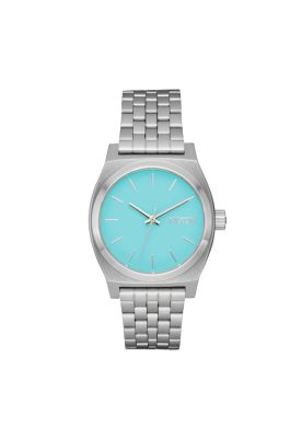 Reloj Nixon Medium Time Teller Silver Turquoise