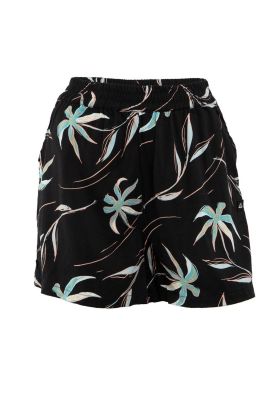 Imagen 1 del producto Short Kids Regular Fit Leaves Black