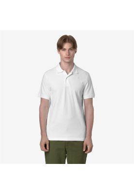 Polera K-Way Men Amedee Pique White