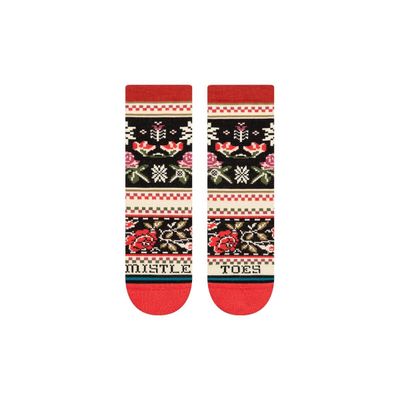 Imagen 2 del producto Stance Sock Kids Mistling Toes Black Red