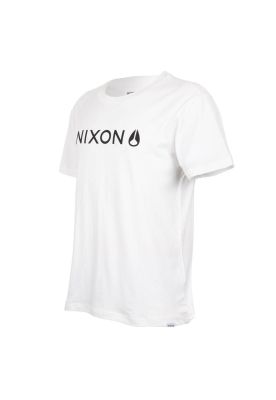 Imagen 2 del producto Polera Blanca Logo Negro Nixon