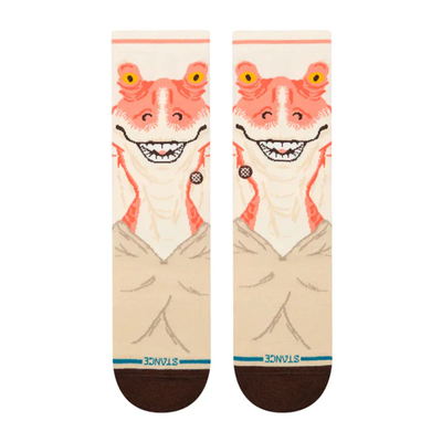 Imagen 2 del producto Stance Sock Kids Jar Jar Crew Vintage White