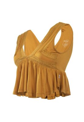 Imagen 2 del producto Croptop cuello v Mustard Reef