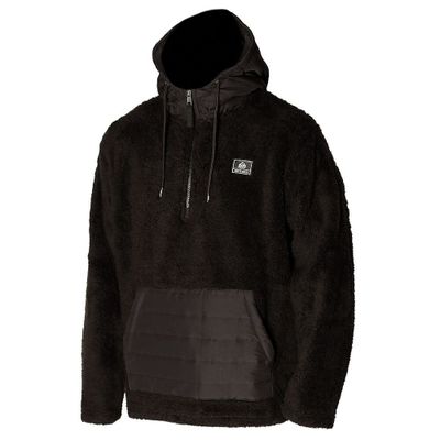 Imagen 2 del producto Poleron Sherpa Men Mid Zip All Black