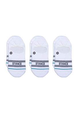Stance Sock Men Basic 3 Pack No Show White