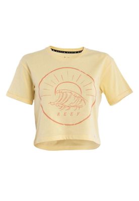 Imagen 1 del producto Polera Kids Crop Top Yellow Wave
