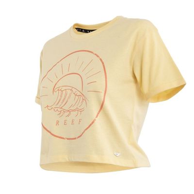 Imagen 2 del producto Polera Kids Crop Top Yellow Wave
