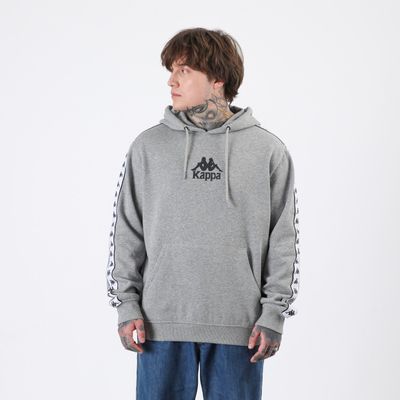 Imagen 1 del producto Polerón Kappa Men Hoodie Banda Grey Omini Black