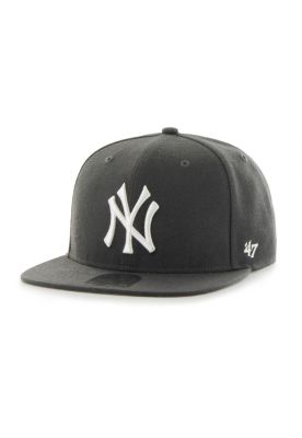 Jockey New York Yankees No Shot Charcoal White Captain
