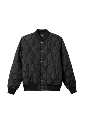 Chaqueta Brixton Dillinger Quilted Bomber Black