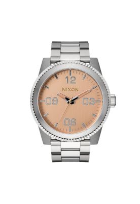 Reloj Nixon Corporal Silver Coral