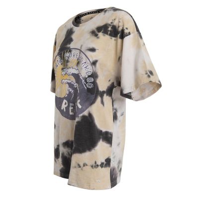 Imagen 2 del producto Polera Women Oversize Tie Dye Grey Black