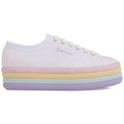 Imagen 2 del producto Zapatilla 2790 Candy White Violet Green Superga