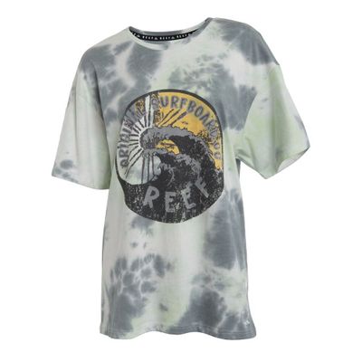 Imagen 1 del producto Polera Women Oversize Tie Dye Blue