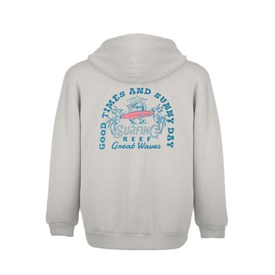 Imagen 2 del producto Poleron Full Zipper Kids Reef Grey