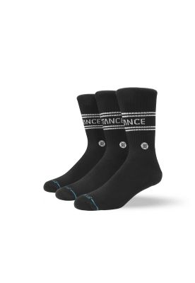 Stance Sock 3 Pack Vital Black