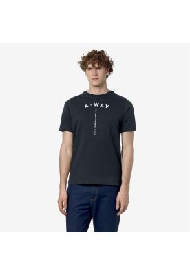 Imagen 1 del producto Polera K-Way Men Odom Typo Established Blue Depth