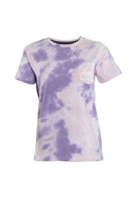Polera Tie Dye Lavender Bolsillo