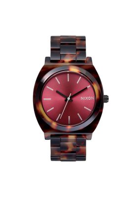 Reloj Nixon Time Teller Acetate Tortoise Oxblood