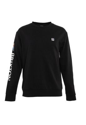 Poleron Men Crew Basic Black