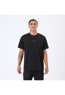 Polera Nixon Men Logo Letters Black