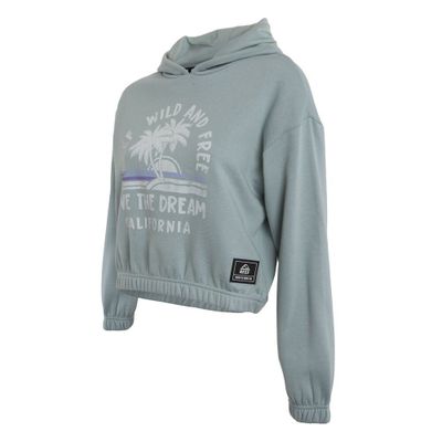 Imagen 2 del producto Poleron Crop Light Blue