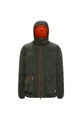 Chaqueta Parin Mini Ripstop Green Black Orange Rust