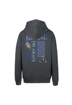 Imagen 2 del producto Poleron Nixon Men Full Zipper Dark Gray