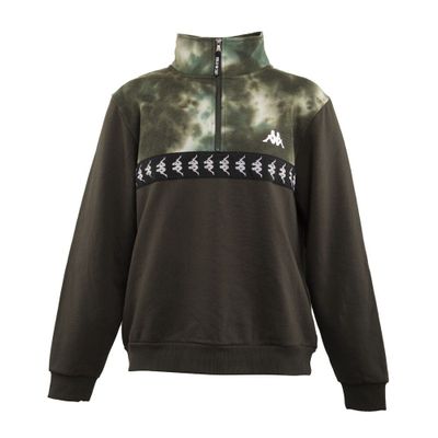 Imagen 1 del producto Poleron Men Half Zip Dark Green
