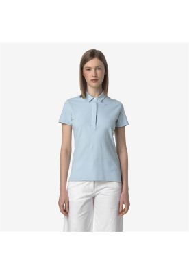 Polera K-Way Women Amedea Pique Blue Baby